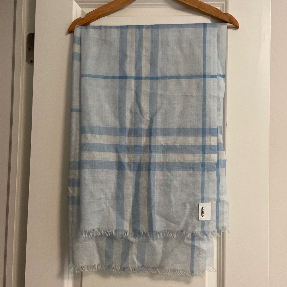 Burberry Cashmere Silk Gauze Scarf